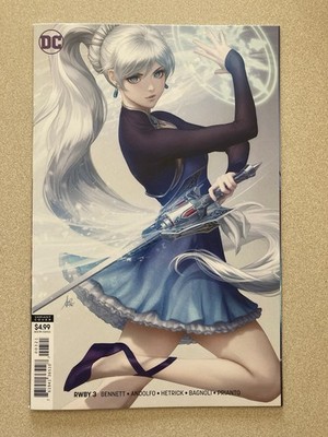 RWBY 3 Artgerm Variant (2020) NM+ (9.6)  Weiss  Cover