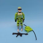 Vintage 1986 GI joe 1986 V1 SCI FI 3.75" Action Figure With Accesories