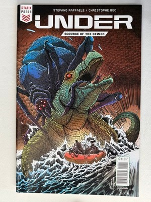 Under Scourge of the Sewer Issue #1 Titan Comics Statix Press Cover A Comic Book