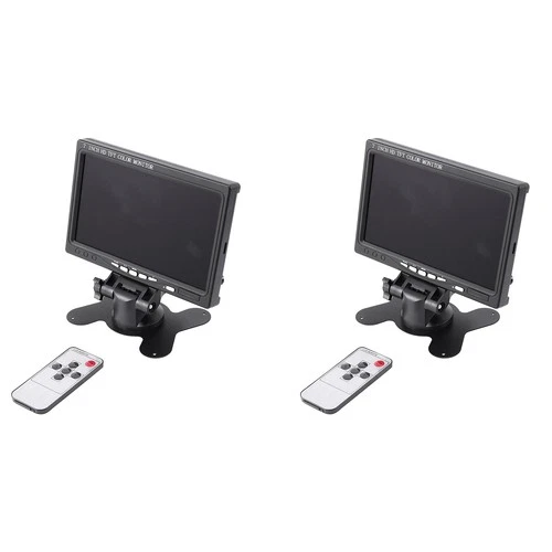 2X Monitor Portatile da 7 Pollici Display 1024X600 Compatibile con  / VGA /8145
