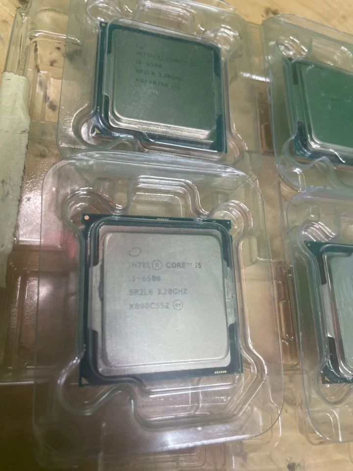 LOT OF 7 - Misc processors - AS IS - PARTS - i5 6500 , 7600, 8500 - read notes - Image 2 of 4