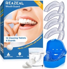 Mouth Guard for Grinding Teeth at Night: Moldable Dental Guard for Sleeping - Ni