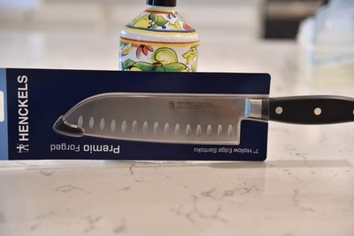 Henckels  Premio Forged 7''  Hollow Edge Santoku Knife  NEW !!!