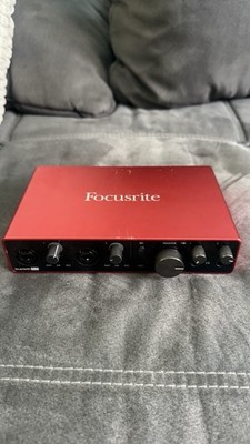 Focusrite Scarlett 8i6 3rd Gen Audio Interface, Rot