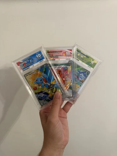 First Partner Illustration Series 1 Kanto Starters Gen 1 ACE 10 8 Sequential Set