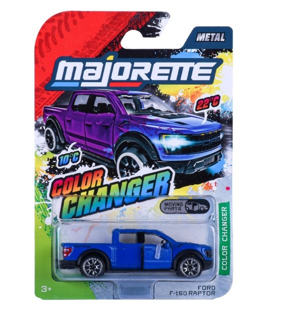 Majorette 8504000001 - Color Changers Premium - Ford F-150 Raptor - New