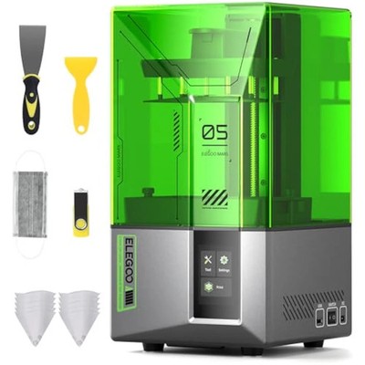 ELEGOO Mars 5 Resin 3D Drucker, 4K LCD MSLA Drucker Automatische Nivellierung für