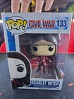 Funko Pop! Marvel Civil War Captain America SCARLET WITCH # 133 Vinyl Figure
