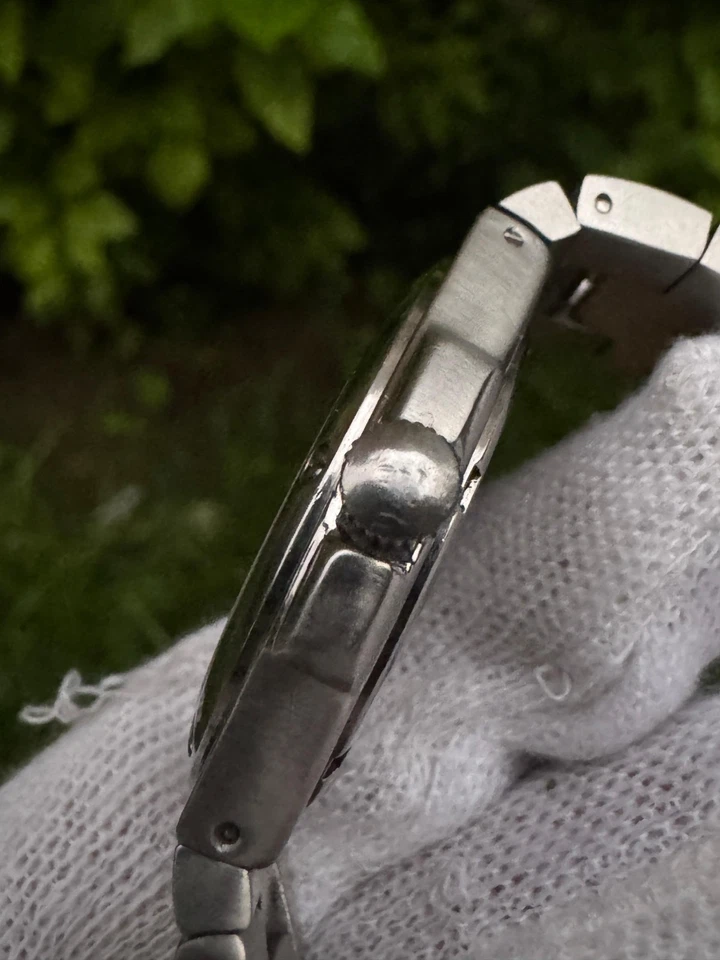 ВИНТАЖНЫЕ КВАРЦЕВЫЕ ШВЕЙЦАРСКИЕ ЧАСЫ С ЛОГОТИПОМ ВВС САУДОВСКОЙ АРАВИИ KSA дата - Изображение 4 из 4