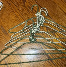 crochet covered hangers lot