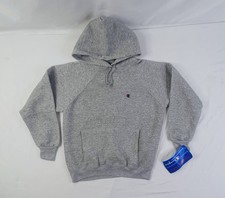 Vintage Champion Reverse Weave Hoodie Made in USA Gray 14/16 Youth