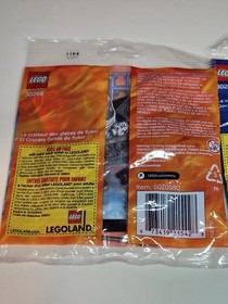 LEGO LOT OF 2 Chima Polybag 30262 - Gorzan & Sykor NEW IN BAG MAKE OFFER
