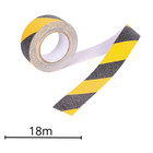 Antirutschband Treppen 50 mm x 18 m Selbstklebend Gelb‑Schwarz Treppenbande