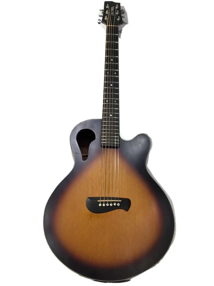 Guitarra Acústica TACOMA CM28C Chief Series 2002 Cabezal Trasero Reparación Restos Usados Foto 2 de 4