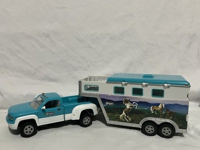 Vintage Breyer Horse Horses Trailer Pick Up Truck Toy Toys