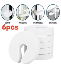 6PCS Door Finger Pinch Guard Baby Safety Foam Door Stopper Child Protector
