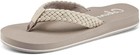 Sandalia chanclas de rebote trenzado COBIAN para mujer - crema - 9