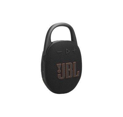 JBL Clip 5 Schwarz - IP67 Wasserdichter/Staubdichter Tragbarer Lautsprecher, 12 Stunden Spiel Schwarz
