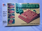 Vintage 1981 Numbers Up Game Milton Bradley Game #4541 complete