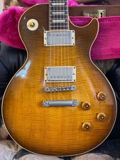Gibson 1991 Les Paul Pre-Historic 1959 Reissue Yamano Order Honey Burst Flametop