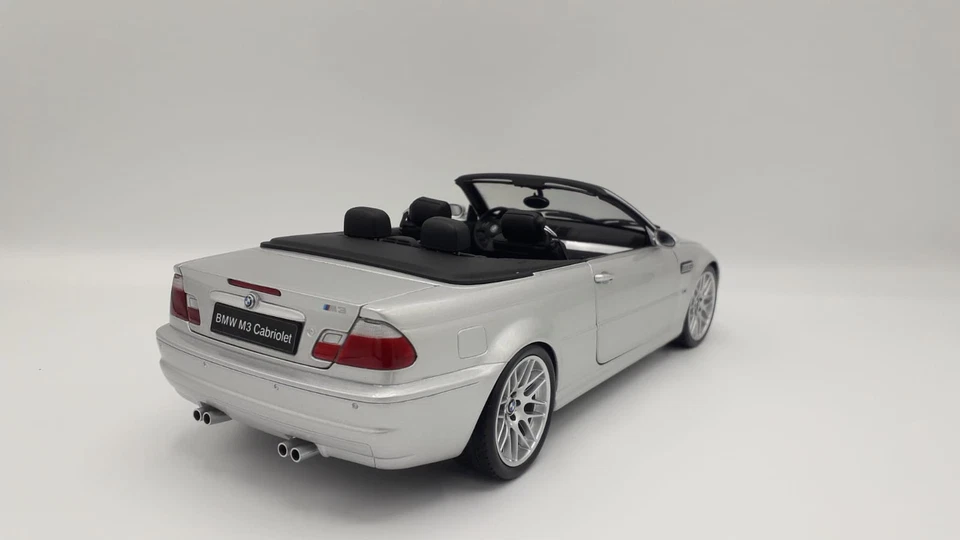 Bmw M3 E46 Cabrio 1/18 Kyosho Versione Cerchi CSL Very Rare - Immagine 4 di 4