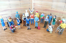 Lot of 19 Vtg Lakeshore Learning Community Play People Figures Work Disability 
