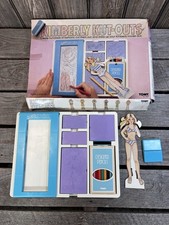 Vintage TOMY Kimberly Kut-Outs Dress Up Doll Kit, Toy 1983 Complete With Box
