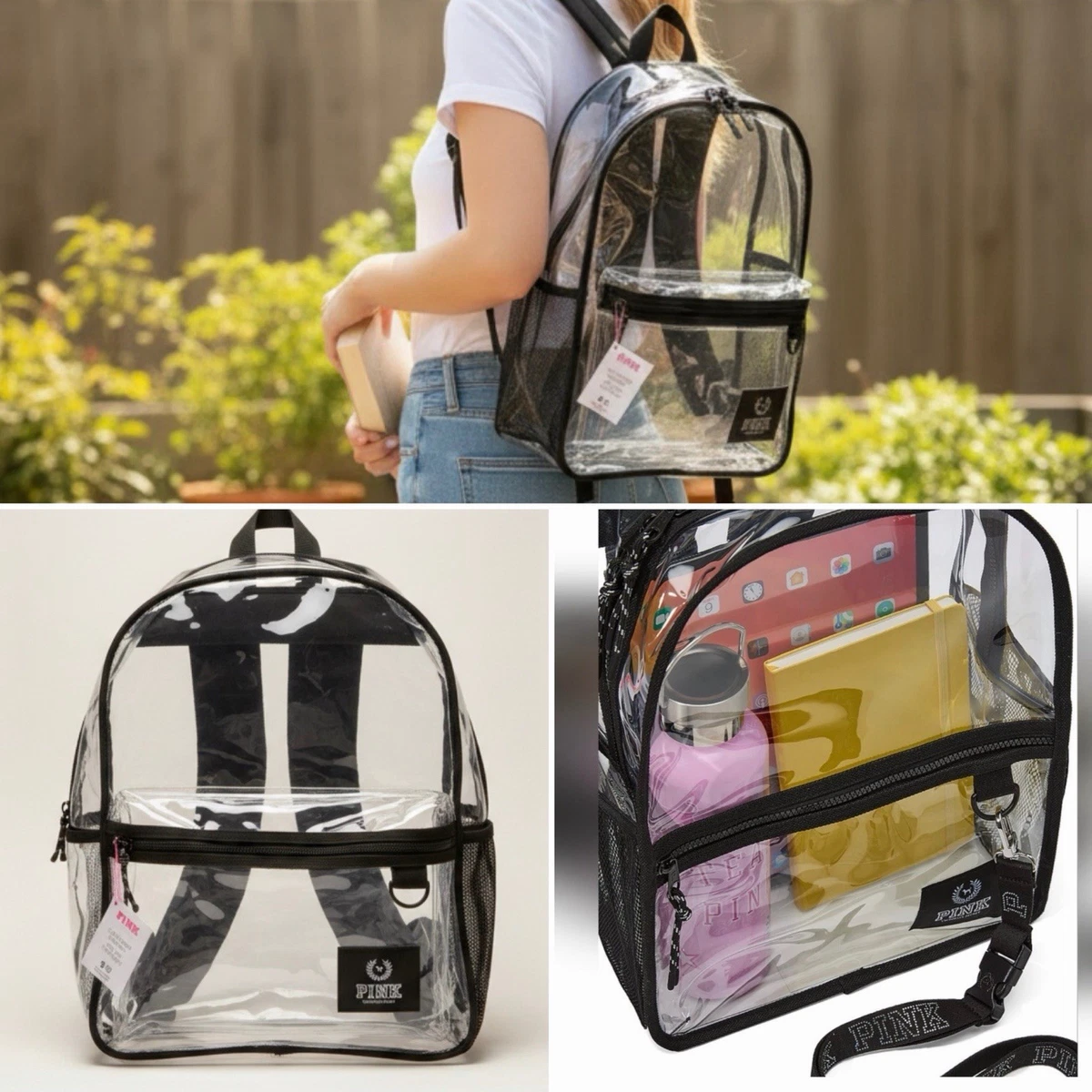dsw mini backpacks DSW Exclusive Backpack Duo Beige Canvas Sherpa Cute New 