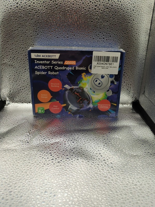 STEM Robotics Science Kits for Adults, ESP8266 Spider Robot Building Kit, App Re