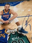 Stephen Curry "2974" Autograph Warriors 8x10 Auto NBA Signed Photo USASM BAS LOA