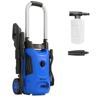 Outsunny 1800W Power Washer 150 Bar Pressure with Adjustable Nozzle, Blue