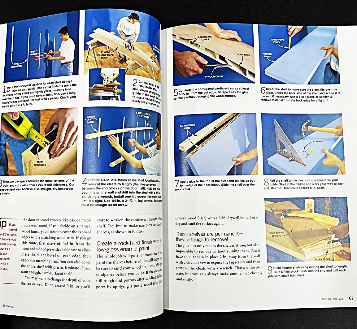 Weekend Improvements : 30 Do-It-Yourself Projects For Home ~ The Family Handyman