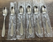 6-Oneida Camber Cresta SOUP SPOON 7-1/4 Winds...