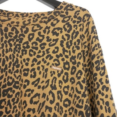トップス Supreme23AW Small Box L/S Tee Leopard Supreme Small Box L S Tee Cheetah | eBay