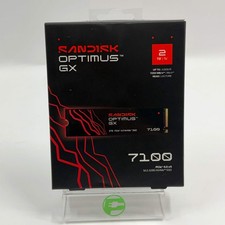 New SanDisk 2280mm Optimus GX 7100 2TB M.2 NVMe Gen 4.0 x 4 SSD