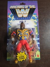 Masters of the WWE Universe Mr. T Action Figure 2020 Mattel Sealed Box Slice
