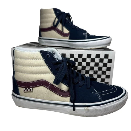Abito Vans Sk8 Hi uomo taglia 8 5 blu tortora