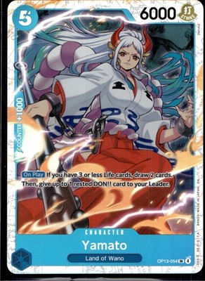 Yamato OP13-054 Super Rare Carrying On His Will One Piece Near Mint