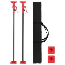 Cabinet Jack Support Pole, 45"-114" Third Hand Tool, Adjustable Support Pole 2PC