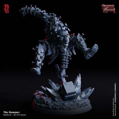 The Hammer - Dungeons and Terrors - Flesh of the Gods - Wargaming D&D DnD