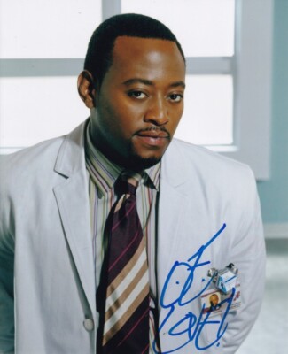 OMAR EPPS signed Autogramm 20x25cm HOUSE in Person autograph COA
