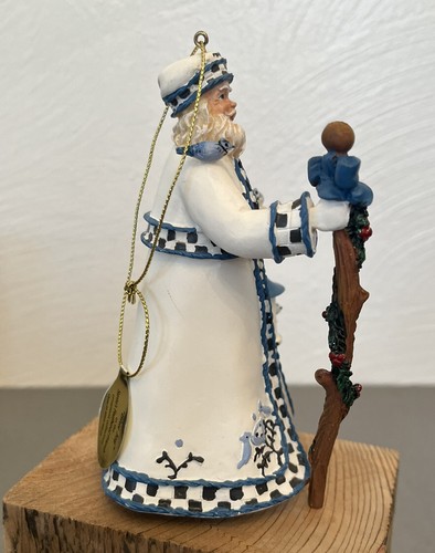 The Ashton Drake Galleries Xmas Ornament Santa’s Feathered Friends “Blue Joy” - Bild 3 von 5
