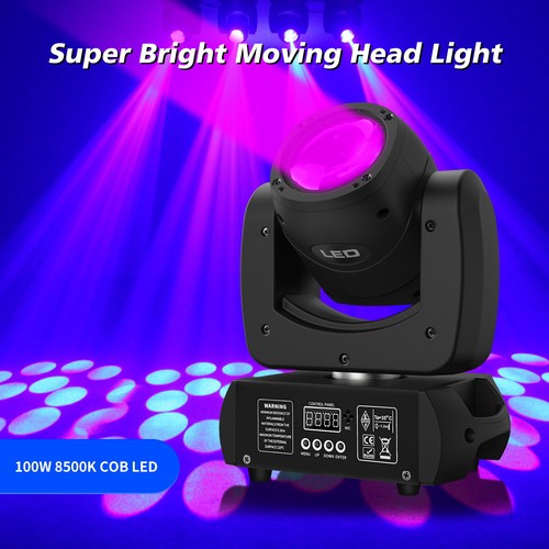200W COB LED 18 Prisma 8 GOBO Beam Moving Head Beam DMX Światło sceniczne DJ Disco - Zdjęcie 3 z 9