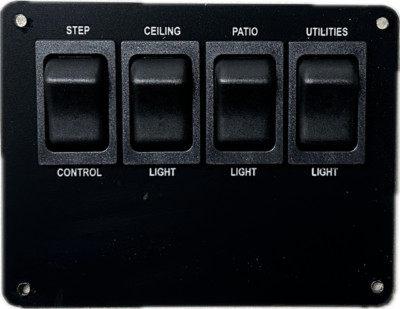 American Technologies RV 4-Control Switch AT143-13 (5 1/2