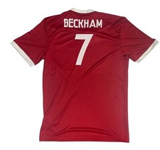 Beckham David, Adidas jersey, Manchester United, red, youth Large, new/tag