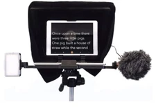 Caddie Buddy Professional and Portable Teleprompter Without Aluminum Case