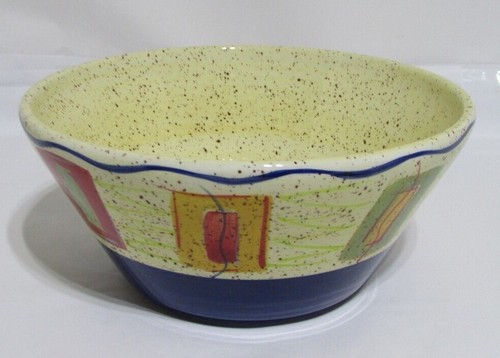 Pfaltzgraff Sedona Hand Painted Round Serving Bowl 9"