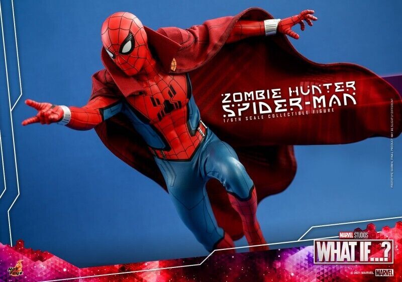 【未開封品】TMS058 ホットトイズ　ゾンビハンタースパイディ Hot Toys TMS058 Marvel What If? Zombie Hunter Spider-Man