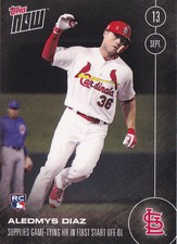 2016 Topps NOW 452 Aledmys Diaz Cardinals Rookie v Cubs Sept 13 Only 482 Made RC