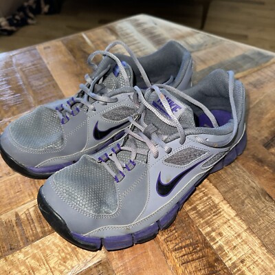 Mens Nike Flex Shoes Show Purple Gray Trainning/Running Shoes